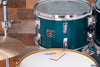 TAMA 1980'S SUPERSTAR 4 PIECE DRUM KIT, AQUA MARINE (PRE-LOVED)