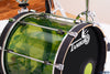 TAMBURO VOLUME 4 PIECE 418 ACRYLIC SHELL DRUM KIT, GREEN