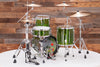 TAMBURO VOLUME 4 PIECE 418 ACRYLIC SHELL DRUM KIT, GREEN