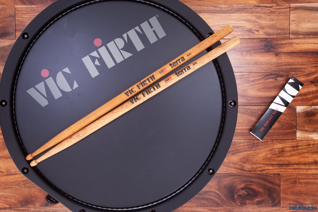 VIC FIRTH AMERICAN CLASSIC TERRA SERIES 5A DRUMSTICKS WOOD TIP