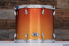 YAMAHA 14 X 13 ABSOLUTE BEECH CUSTOM NOUVEAU FLOOR TOM, GOLD SPARKLE FADE, (PRE-LOVED)