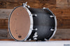 YAMAHA 14 X 14 ABSOLUTE MAPLE CUSTOM NOUVEAU FLOOR TOM, BLACK SPARKLE SUNBURST, (PRE-LOVED)