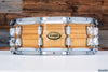 YAMAHA 14 X 5.5 CUSTOM MODEL BMSD1455 BAMBOO SNARE DRUM (PRE-LOVED)