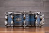 YAMAHA 14 X 5.5 LIVE CUSTOM HYBRID OAK SNARE DRUM, UZUKURI ICE BLUE SUNBURST