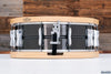 YAMAHA 14 X 5.5 MANU KATCHÉ NICKEL OVER SEAMLESS BRASS SIGNATURE SNARE DRUM, SD455MK (PRE-LOVED)