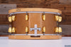 YAMAHA 14 X 7 ELVIN JONES MAPLE SIGNATURE SNARE DRUM, GOLD SPARKLE (PRE-LOVED)