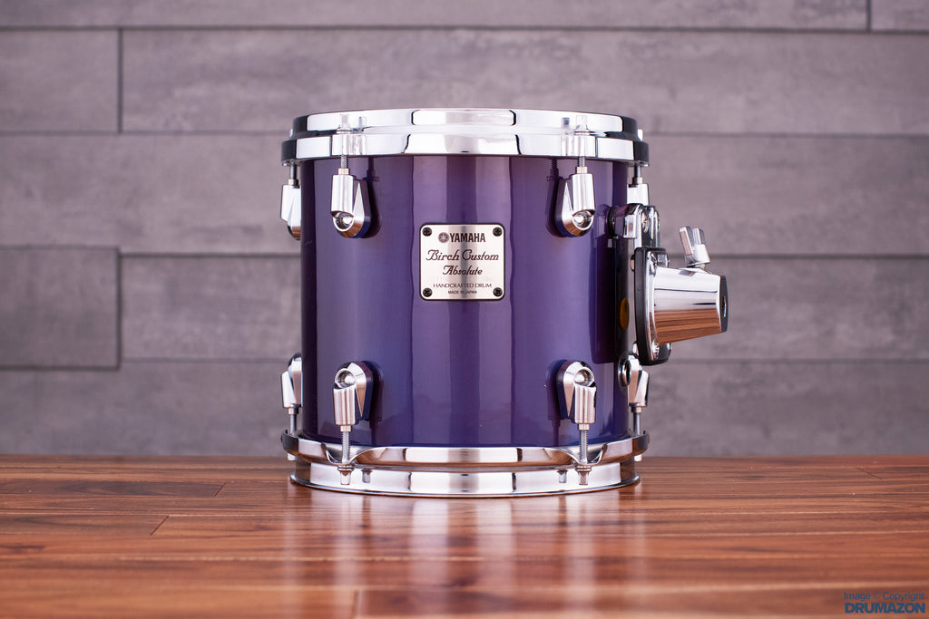 YAMAHA 8 X 8 ABSOLUTE BIRCH CUSTOM NOUVEAU TOM, PURPLE, (PRE-LOVED)