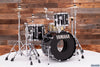 YAMAHA RECORDING CUSTOM (9000) 3 PIECE DRUM KIT, PIANO BLACK (PRE-LOVED)