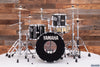 YAMAHA RECORDING CUSTOM (9000) 3 PIECE DRUM KIT, PIANO BLACK (PRE-LOVED)