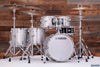 YAMAHA ABSOLUTE HYBRID MAPLE 5 PIECE DRUM KIT, SILVER SPARKLE