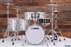 YAMAHA ABSOLUTE HYBRID MAPLE 5 PIECE DRUM KIT, SILVER SPARKLE