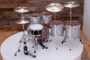 YAMAHA ABSOLUTE HYBRID MAPLE 5 PIECE DRUM KIT, SILVER SPARKLE