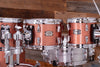 YAMAHA ABSOLUTE HYBRID MAPLE 6 PIECE DRUM KIT, PINK CHAMPAGNE SPARKLE