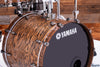 YAMAHA LIVE CUSTOM HYBRID OAK 4 PIECE DRUM KIT, UZUKURI NATURAL EARTH (PRE-LOVED)