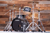 YAMAHA MAPLE CUSTOM ABSOLUTE NOUVEAU 3 PIECE BOP DRUM KIT, BLACK SPARKLE SUNBURST (PRE-LOVED)