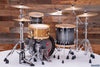 YAMAHA MAPLE CUSTOM ABSOLUTE NOUVEAU 3 PIECE BOP DRUM KIT, BLACK SPARKLE SUNBURST (PRE-LOVED)