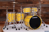 YAMAHA RECORDING CUSTOM 2011 LTD.ED. 5 PIECE DRUM KIT, MELLOW YELLOW (PRE-LOVED)