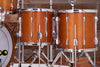 YAMAHA RECORDING CUSTOM 6 PIECE DRUM KIT, REAL WOOD