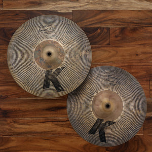 ZILDJIAN 13" K CUSTOM SPECIAL DRY HI-HAT CYMBALS (PRE-LOVED)