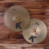 ZILDJIAN 14" K HI-HAT CYMBALS (PRE-LOVED)