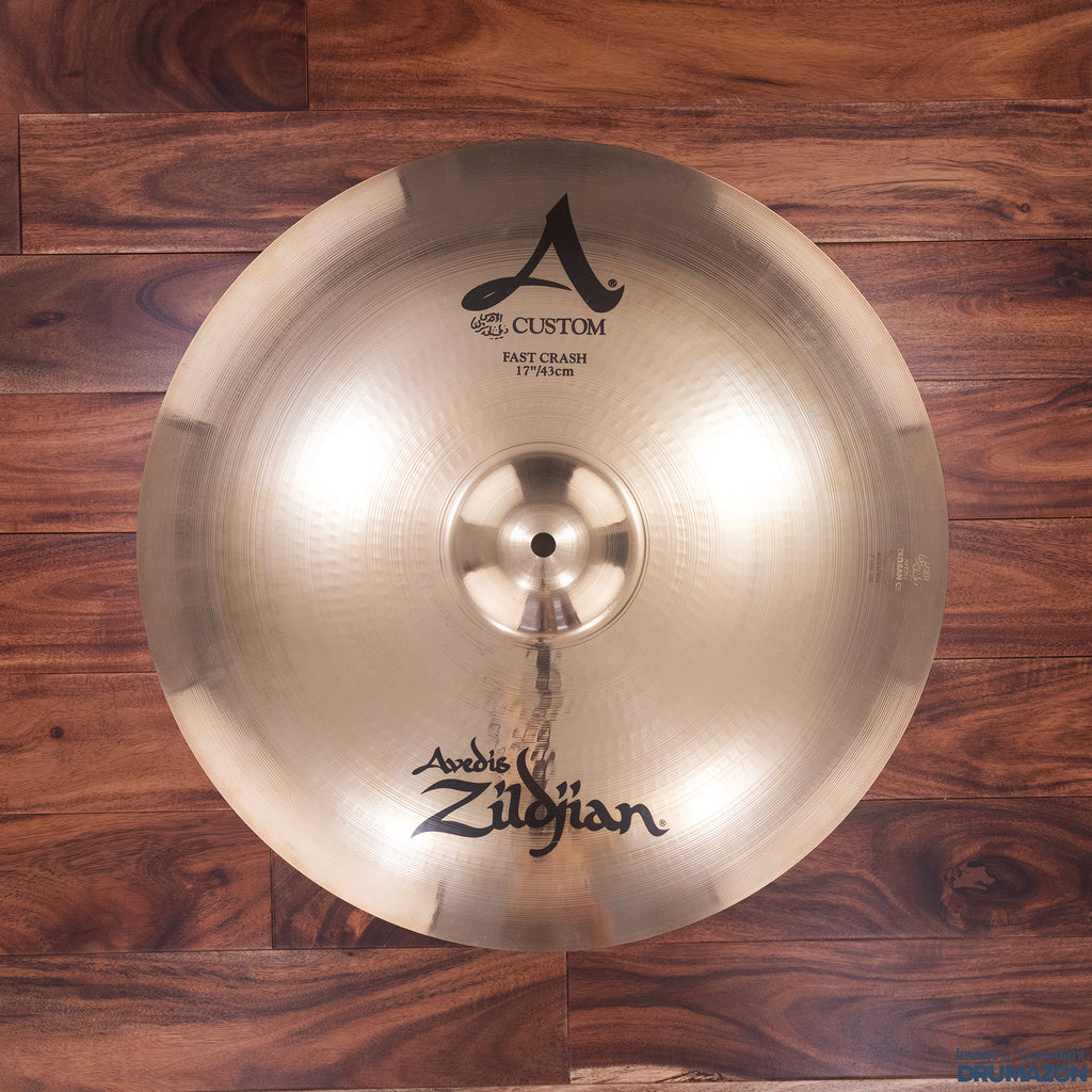 ZILDJIAN 17" A CUSTOM FAST CRASH CYMBAL (PRE-LOVED)