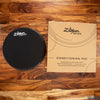 ZILDJIAN REFLEXX 10" CONDITIONING PRACTICE PAD, BLACK (PRE-LOVED)