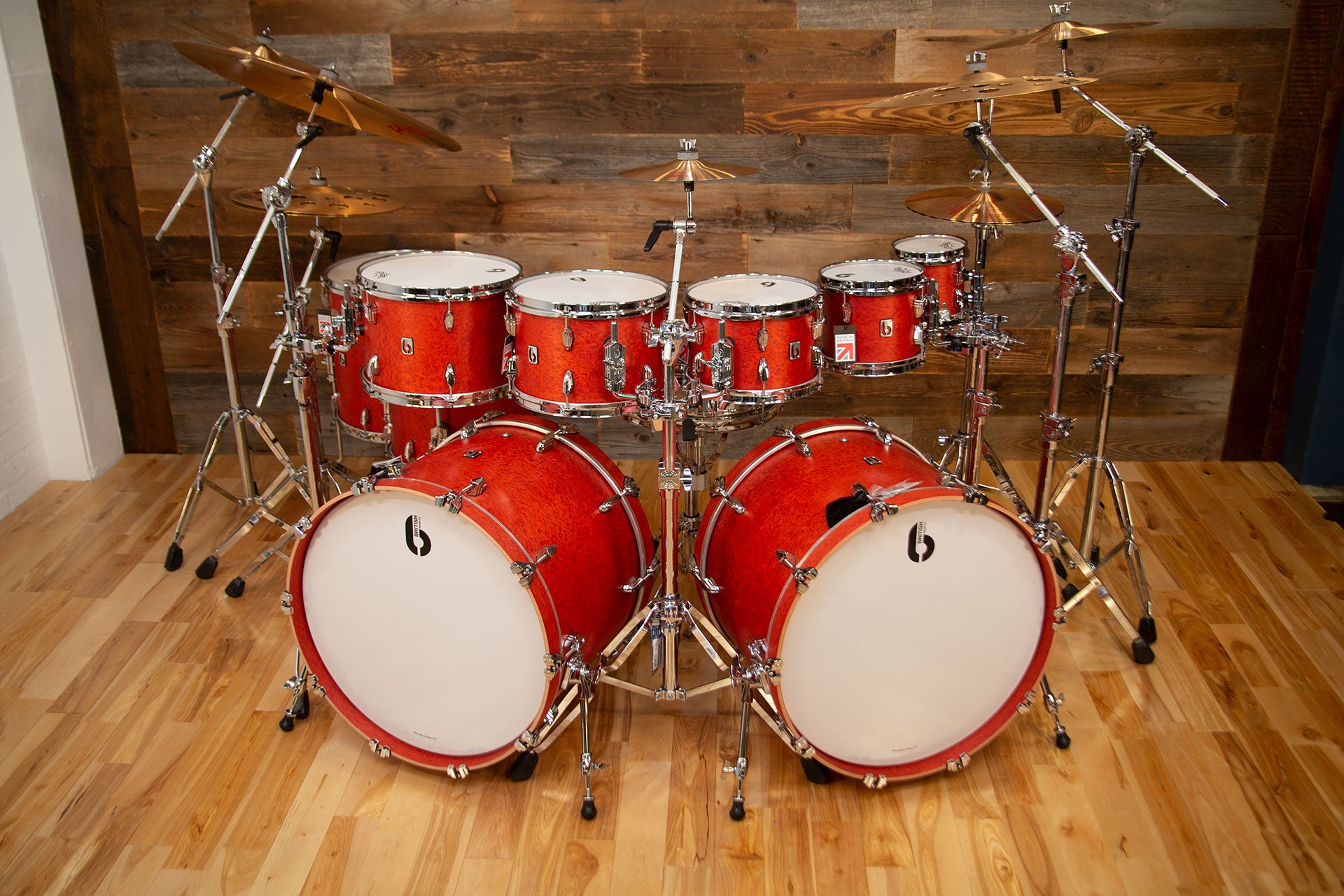 BRITISH DRUM COMPANY LEGEND SERIES 9BRITISH DRUM COMPANY LEGEND SERIES 9  