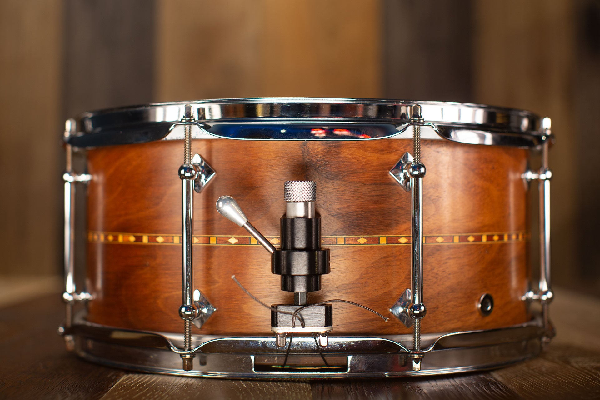 CRAVIOTTO CUSTOM SHOP 14 X 6.5 SOLID WALNUT SHELL WITH MAPLE INLAY SNA –  Drumazon