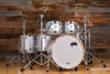 DS VENOM 5 PIECE TOUR DRUM KIT, MAPLE SHELLS, ESPRESSO CAPSULE SILVER