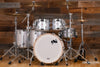 DS VENOM 5 PIECE TOUR DRUM KIT, MAPLE SHELLS, ESPRESSO CAPSULE SILVER