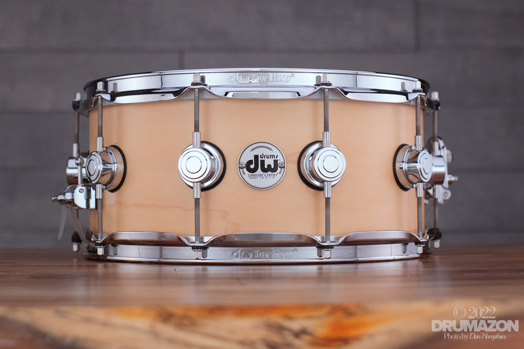 DW 14 X 6.5 COLLECTORS SERIES MAPLE STANDARD SNARE