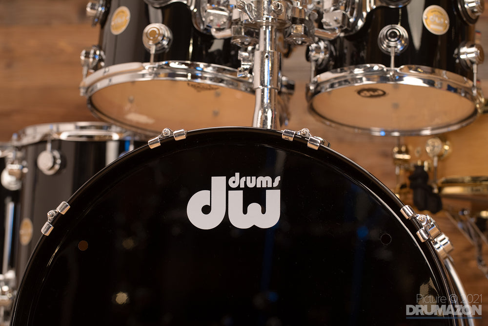 DW Drum Workshop Collectors Series Stainless Steel 5 Pc. Drum Set Kit with  Nickel Hardware $5299.99