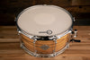 EVETTS 14 X 6.5 JARRAH SNARE DRUM, BLACKHEART SASSAFRAS SMOOTH SATIN VENEER