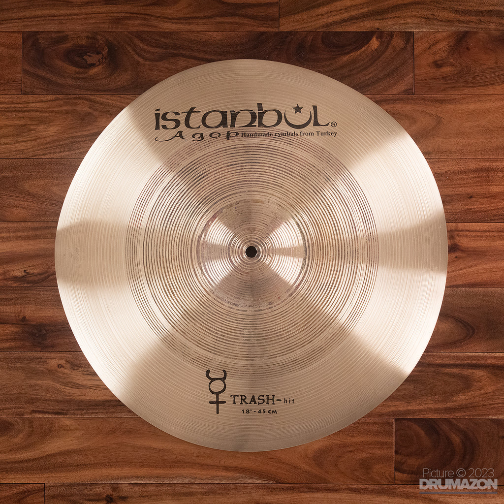 ISTANBUL AGOP 18" TRADITIONAL SERIES TRASH HIT CRASH CYMBAL