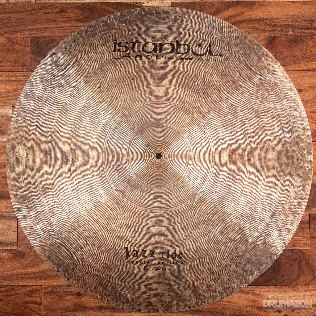 ISTANBUL AGOP 26" SPECIAL EDITION SERIES JAZZ RIDE CYMBAL