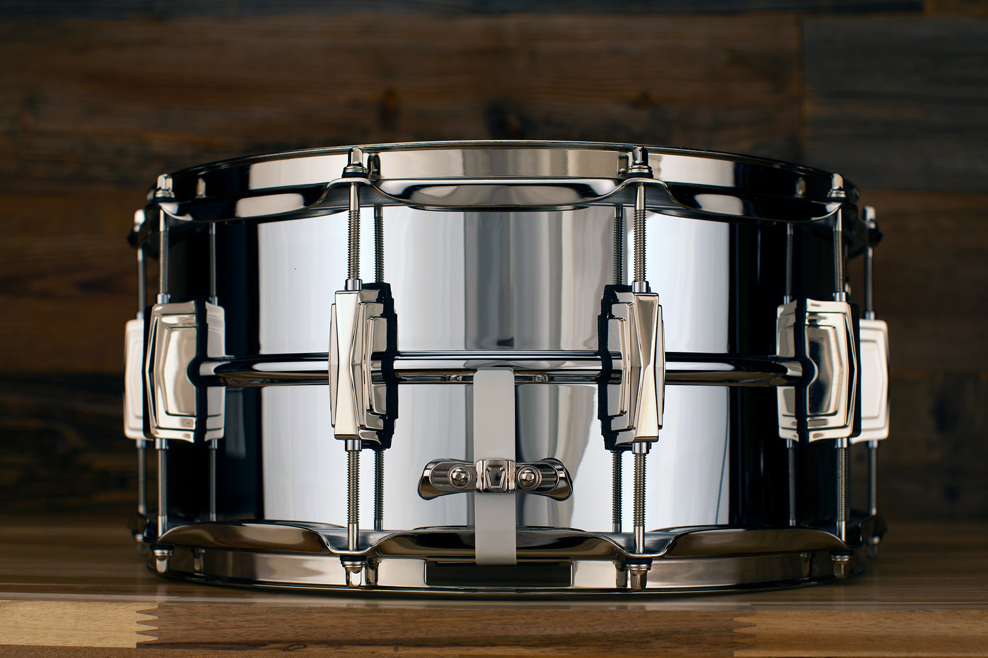 LUDWIG 14 X 6.5 LB402BN SUPER SERIES CHROME ON BRASS SNARE DRUM, NICKE –  Drumazon