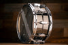 LUDWIG 14 X 6.5 LB546 BRONZE BEAUTY SNARE DRUM, SEAMLESS BRONZE, BLACK NICKEL PLATED