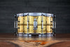 LUDWIG 14 X 6.5 LB422BKT HAMMERED BRASS SNARE DRUM, TUBE LUGS, SEAMLESS SHELL