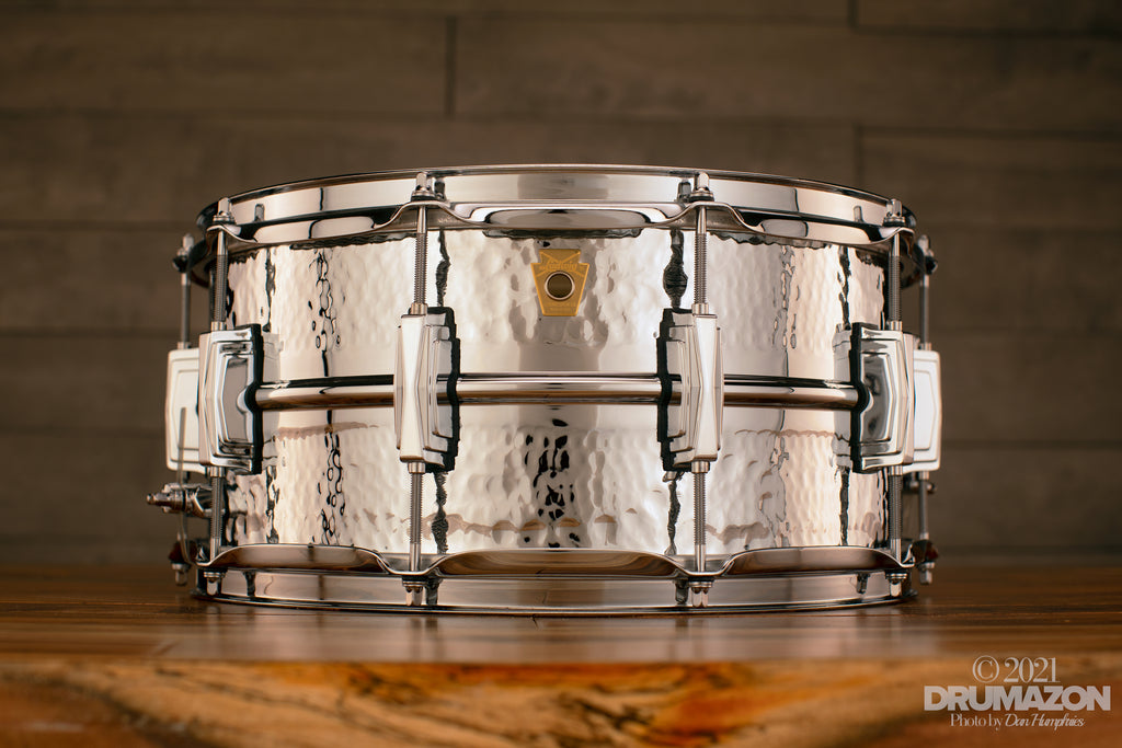 LUDWIG 14 X 6.5 LM402K HAMMERED SUPRAPHONIC SNARE 