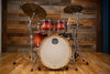 MAPEX ARMORY 5 PIECE ROCK MAPLE / BIRCH HYBRID SHELL DRUM KIT, REDWOOD BURST