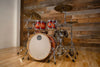 MAPEX ARMORY 5 PIECE ROCK MAPLE / BIRCH HYBRID SHELL DRUM KIT, REDWOOD BURST