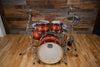 MAPEX ARMORY 5 PIECE ROCK MAPLE / BIRCH HYBRID SHELL DRUM KIT, REDWOOD BURST