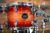 MAPEX ARMORY 5 PIECE ROCK MAPLE / BIRCH HYBRID SHELL DRUM KIT, REDWOOD BURST