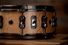 MAPEX BLACK PANTHER PEGASUS 14 X 5.5 MAPLE / WALNUT SNARE DRUM, NATURAL BURL MAPLE GLOSS