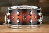 MAPEX BLACK PANTHER SOLIDUS 14 X 7 11 PLY MAPLE SNARE DRUM, RED TO BLACK BURST LACQUER (EX-DISPLAY)