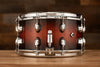 MAPEX BLACK PANTHER SOLIDUS 14 X 7 11 PLY MAPLE SNARE DRUM, RED TO BLACK BURST LACQUER (EX-DISPLAY)