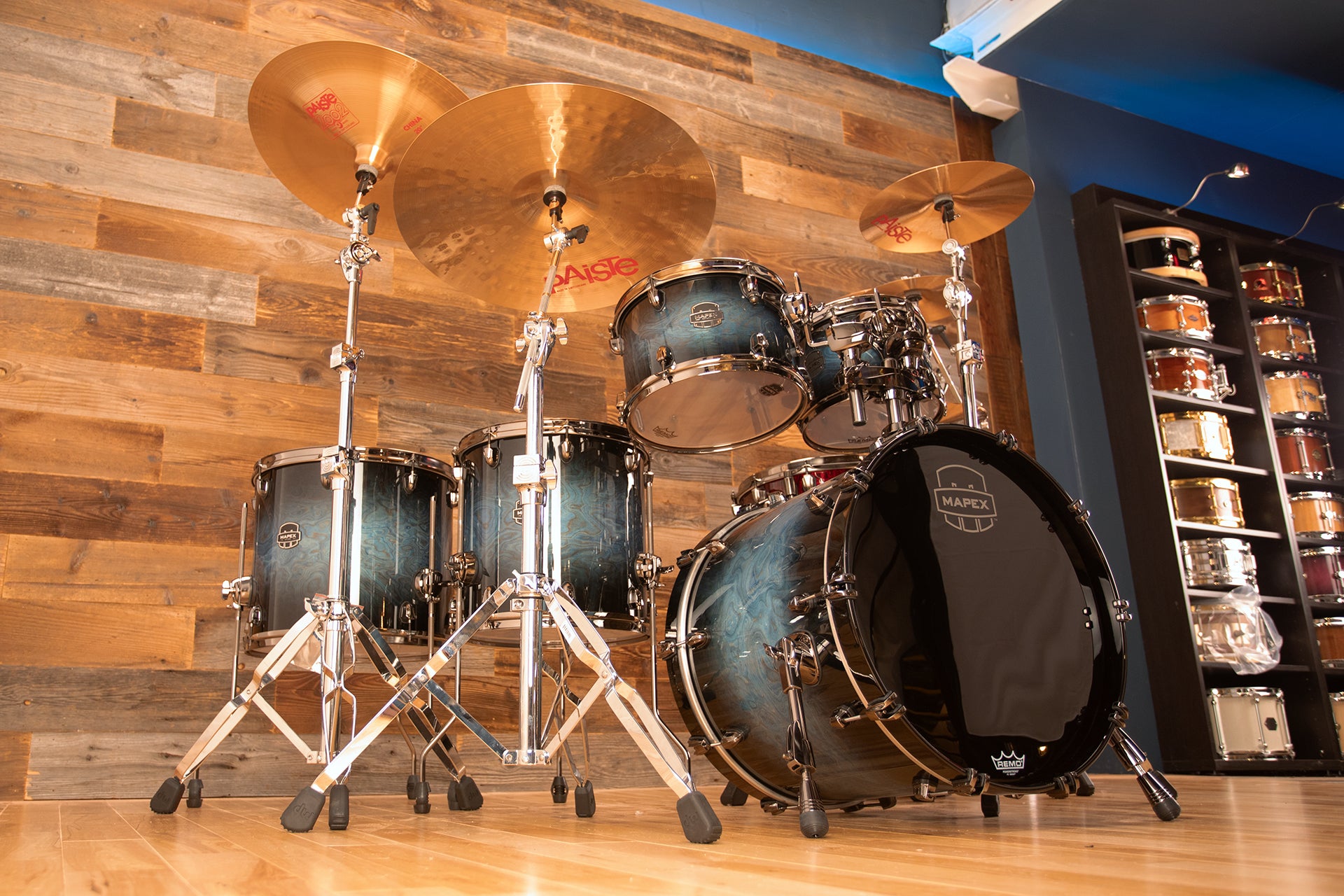 MAPEX SATURN V EGZOTİK 5 PARÇALI DRUM KİTİMAPEX SATURN V EGZOTİK 5 PARÇALI DRUM KİTİ  