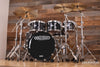 NOBLE & COOLEY HORIZON SERIES 5 PIECE DRUM KIT, RAINBOW SPARKLE GLOSS