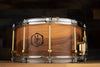 NOBLE & COOLEY SS CLASSIC TWO TONE WALNUT 14 X 7 SOLID SHELL SNARE DRUM, NATURAL SATIN