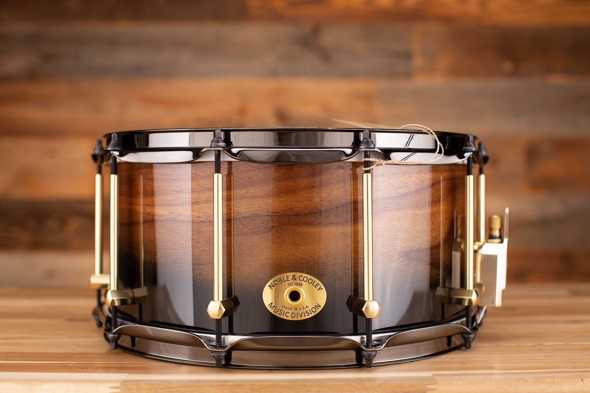 NOBLE u0026 COOLEY 14 X 7 SS CLASSIC WALNUT SOLID SHELL SNARE DRUM